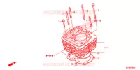 CYLINDRE pour Honda NX4 FALCON 400 Fi de 2014