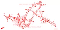 CADRE pour Honda SH 125 SPECIAL 3ED de 2016