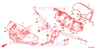 GUIDON   CARENAGE pour Honda SH 125 SPECIAL 3ED de 2016