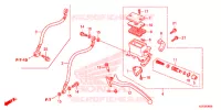MAITRE CYLINDRE DE FREIN ARRIERE pour Honda SH 125 SPECIAL 3ED de 2016