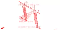 AMORTISSEUR ARRIERE pour Honda SH 150 ABS SPORTY STANDARD de 2016