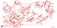 MARCHE PIEDS pour Honda SH 150 ABS SPORTY STANDARD de 2016