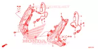 CLIGNOTANT AVANT pour Honda SH 150 SPORTY SPECIAL 5ED de 2016