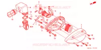 FILTRE A AIR pour Honda SHADOW VT 750 de 2007