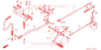 PEDALE pour Honda SHADOW VT 750 de 2007