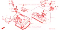COUVRE CULASSE pour Honda VT SHADOW 600 Kumamoto factory de 1999