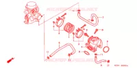 COLLECTEUR D'ADMISSION pour Honda VT SHADOW 600 Hamamatsu factory de 1999