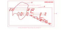 PARE BRISE VT600 CPT pour Honda VT SHADOW 600 Hamamatsu factory de 1999