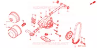 FILTRE A HUILE   POMPE A HUILE pour Honda VT SHADOW 600 Kumamoto factory de 1999