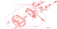 FEU ARRIERE pour Honda CB 500 de 1997