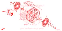 ROUE AVANT pour Honda CBR 600 RR ABS de 2016
