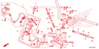 GUIDON   TE DE FOURCHE pour Honda NC 750 INTEGRA de 2016