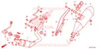 SILENCIEUX D'ECHAPPEMENT pour Honda NC 750 INTEGRA de 2016