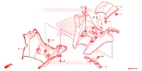 REVETEMENT DE GUIDON pour Honda NC 750 INTEGRA de 2016