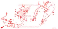 SILENCIEUX D'ECHAPPEMENT pour Honda NC 750 INTEGRA de 2016