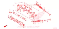 ARBRE A CAMES   SOUPAPE pour Honda NC 750 X ABS DCT SPECIAL de 2016