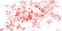 FAISCEAU DES FILS pour Honda NC 750 X ABS DCT SPECIAL de 2016