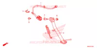BEQUILLE pour Honda NC 750 X ABS DCT de 2016