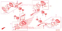 CLIGNOTANT pour Honda NC 750 X ABS DCT de 2016