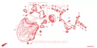 PHARE pour Honda NC 750 X ABS DCT de 2016