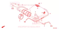 SYSTÈME DE RECYCLAGE DES GAZ pour Honda NC 750 X ABS DCT de 2016