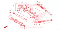 ARBRE A CAMES   SOUPAPE pour Honda NC 750 X ABS DCT de 2016