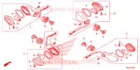 CLIGNOTANT pour Honda NC 750 X ABS DCT de 2016
