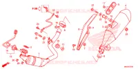 SILENCIEUX D'ECHAPPEMENT pour Honda NC 750 X ABS DCT de 2016