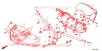 GUIDON   CARENAGE pour Honda SH 125 ABS SPECIAL 2E de 2016