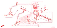 MAITRE CYLINDRE DE FREIN ARRIERE pour Honda SH 125 ABS SPECIAL 3ED de 2016