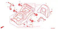 SELLE pour Honda GL 1800 GOLD WING ABS NAVI AIRBAG de 2016