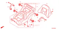SELLE pour Honda GL 1800 GOLD WING ABS AIRBAG de 2016