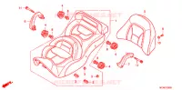 SELLE pour Honda GL 1800 GOLD WING ABS AIRBAG de 2016