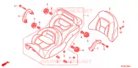 SELLE pour Honda GL 1800 GOLD WING ABS NAVI AIRBAG de 2016