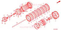 EMBRAYAGE pour Honda GL 1800 GOLD WING ABS de 2016