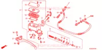 MAITRE CYLINDRE pour Honda GL 1800 GOLD WING ABS NAVI de 2016