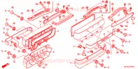 COUVRE CULASSE pour Honda GL 1800 GOLD WING ABS de 2017
