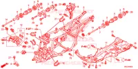 CADRE pour Honda FOURTRAX 420 RANCHER 4X4 Manual Shift de 2016