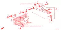 TRIANGLES AVANT pour Honda FOURTRAX 420 RANCHER 4X4 Manual Shift de 2016