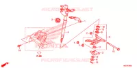 ARBRE DE DIRECTION pour Honda FOURTRAX 420 RANCHER 4X4 Manual Shift de 2016