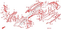 CARENAGE ARRIERE (FJS400D9/FJS400A) pour Honda SILVER WING 400 ABS de 2011