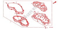 COMPTEUR DE VITESSE (FJS400D9/FJS400A) pour Honda SILVER WING 400 ABS de 2012