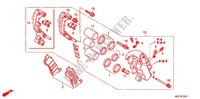 ETRIER DE FREIN AVANT (FJS400D9/FJS400A) pour Honda SILVER WING 400 ABS de 2011