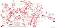 GUIDON   TE DE FOURCHE pour Honda CROSSTOURER 1200 L de 2016