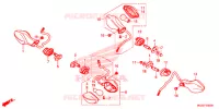 CLIGNOTANT pour Honda CB 500 F ABS WHITE de 2014