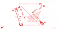 BEQUILLE pour Honda CB 500 F ABS WHITE de 2014