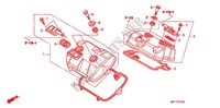 COUVRE CULASSE pour Honda TRANSALP 700 ABS de 2011