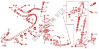 MAITRE CYLINDRE DE FREIN ARRIERE (ABS) pour Honda TRANSALP 700 ABS de 2011