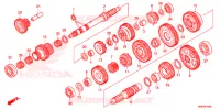 BOITE DE VITESSES pour Honda FOURTRAX 500 FOREMAN RUBICON DCT de 2016