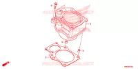 CYLINDRE pour Honda FOURTRAX 500 FOREMAN RUBICON DCT de 2016